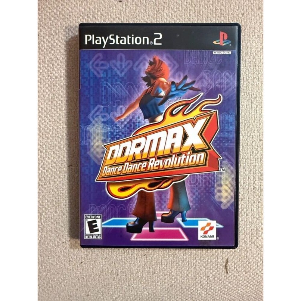 PS2 DDRMax Dance Dance Revolution